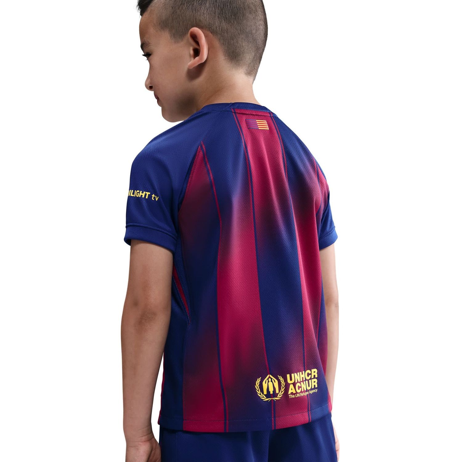 FC BARCELONA 25/26 HOME KIT CHILD (BLUE/RED)