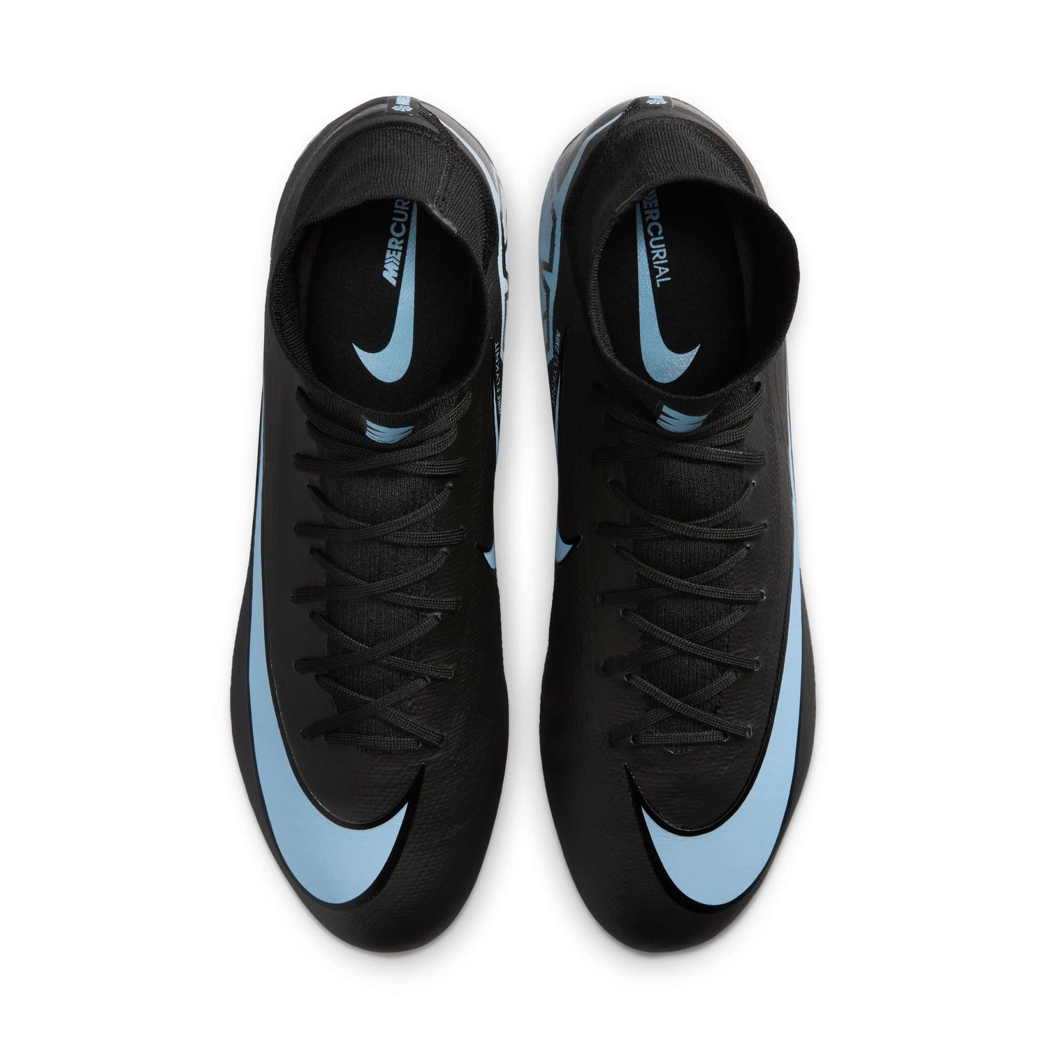 ZOOM MERCURIAL SUPERFLY 10 PRO FG (BLACK/LIGHT BLUE)