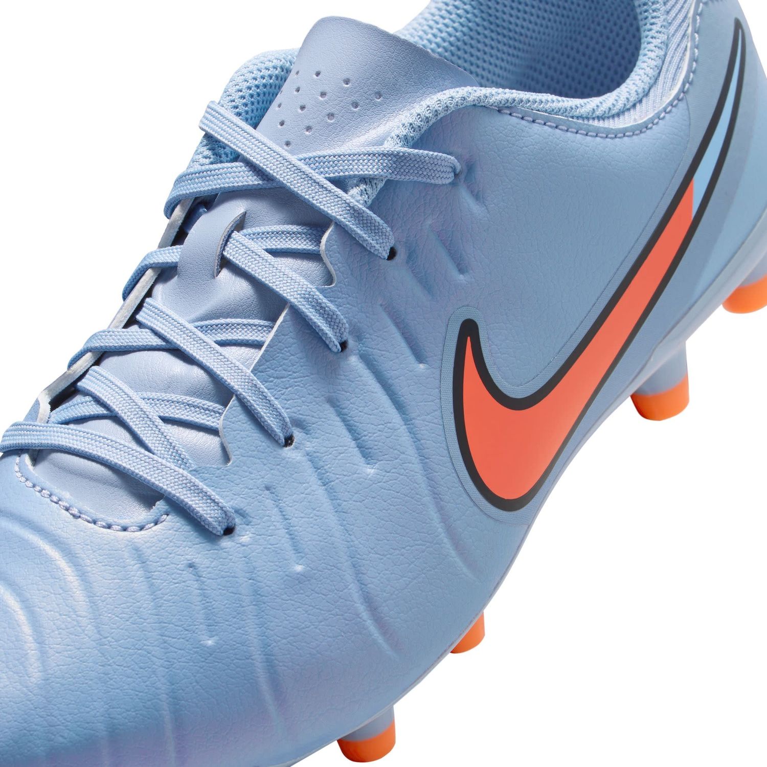 TIEMPO LEGEND 10 ACADEMY FG/MG JR (PURPLE/ORANGE)