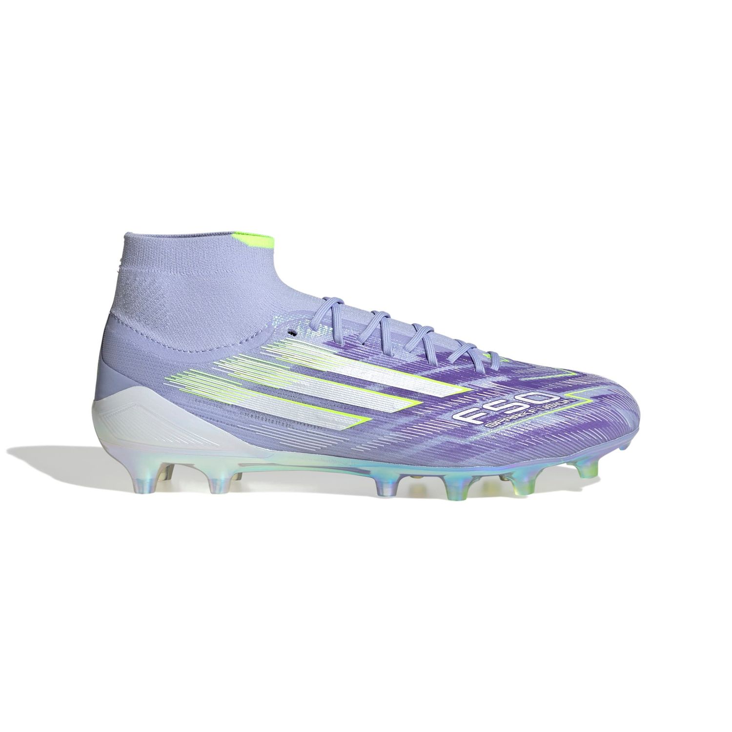 F50 SPARKFUSION ELITE FG/AG (PURPLE/VOLT)