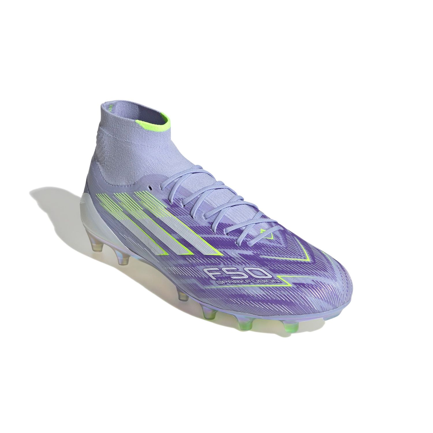 F50 SPARKFUSION ELITE FG/AG (PURPLE/VOLT)