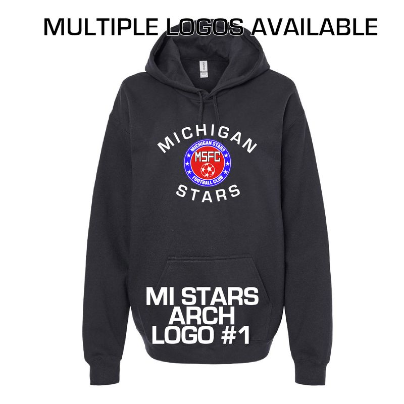 MI STARS LOGO HOODIE (BLACK)