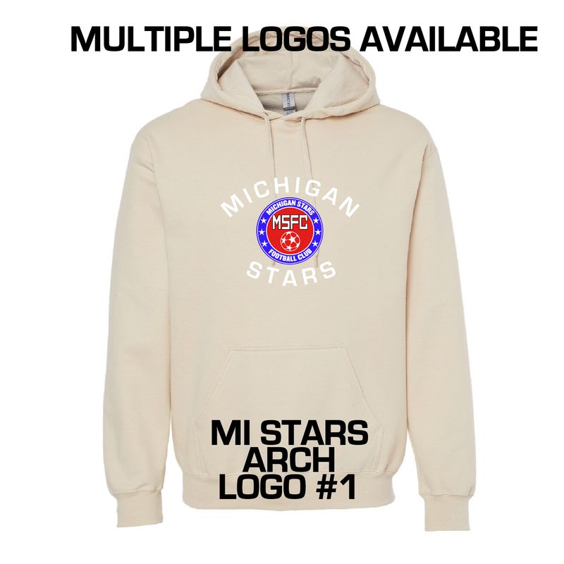 MI STARS LOGO HOODIE (TAN)
