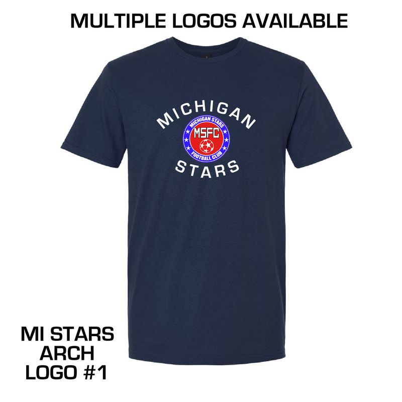 MI STARS SOFT SS TEE (NAVY)