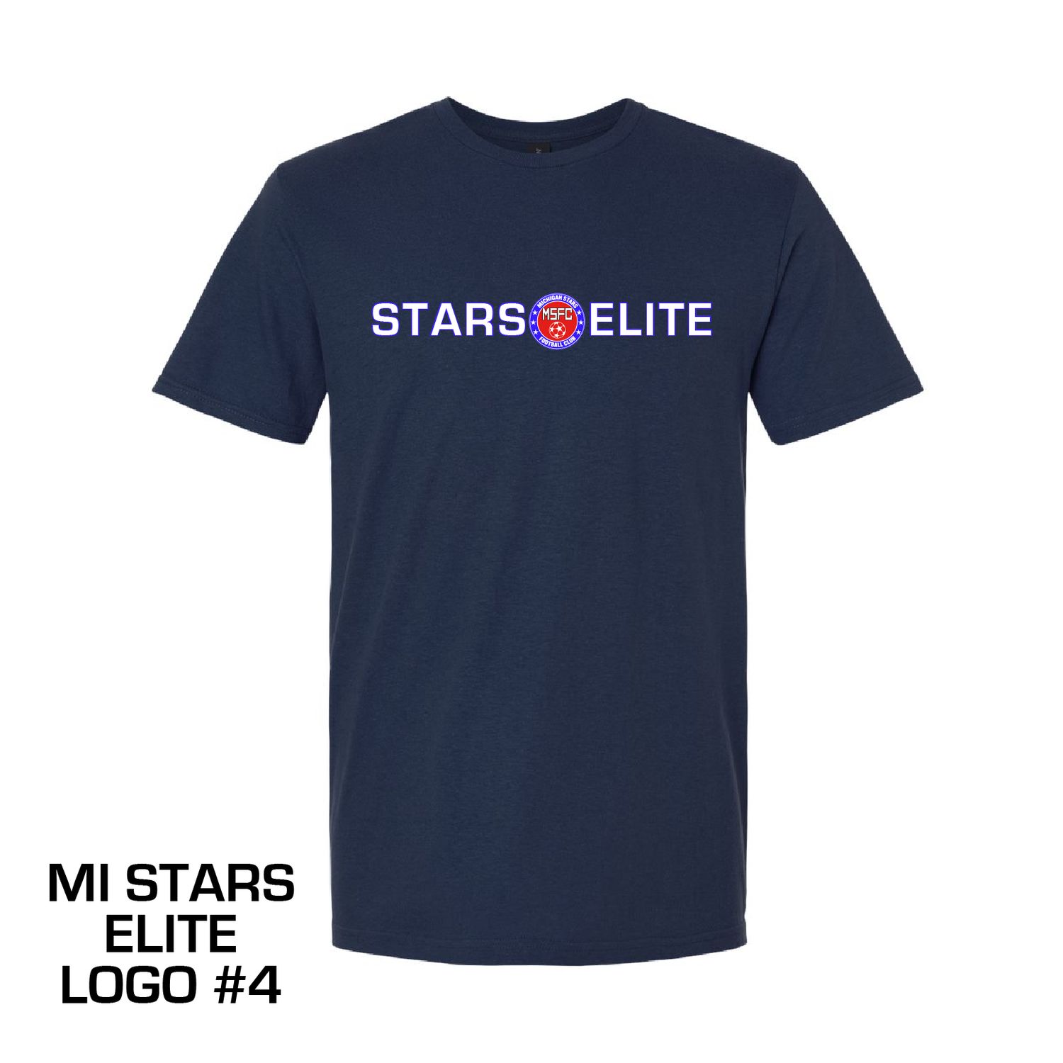 MI STARS SOFT SS TEE (NAVY)
