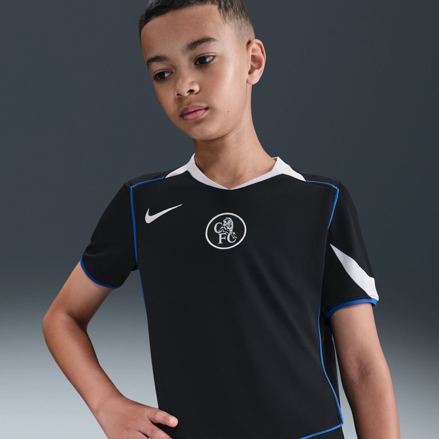 CHELSEA 25/26 THIRD JERSEY YOUTH (BLACK)