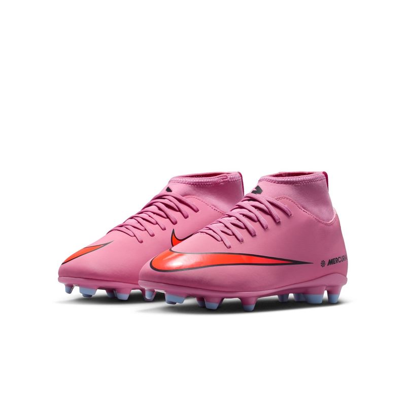 MERCURIAL SUPERFLY 10 CLUB FG/MG JR (PINK)