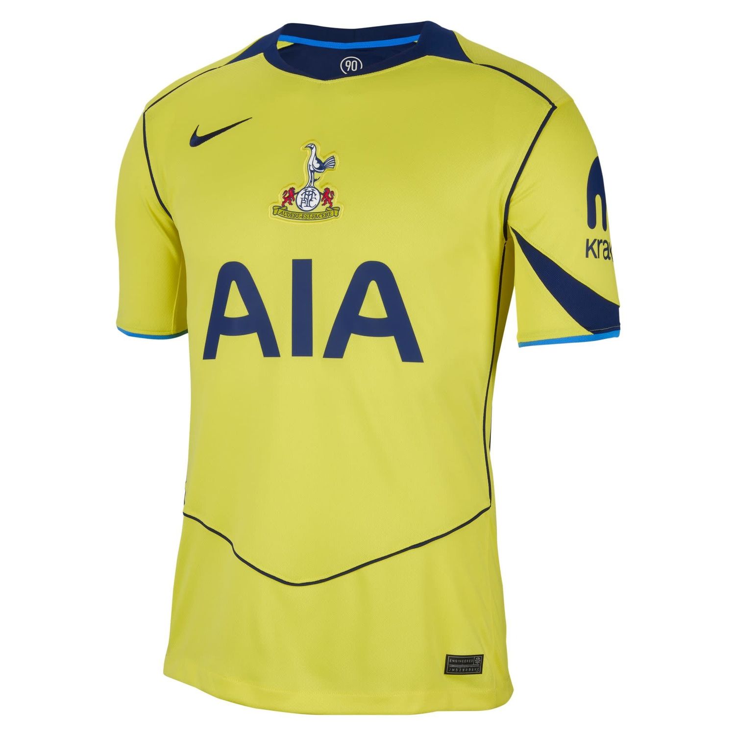 TOTTENHAM 25/26 THIRD JERSEY (YELLOW)