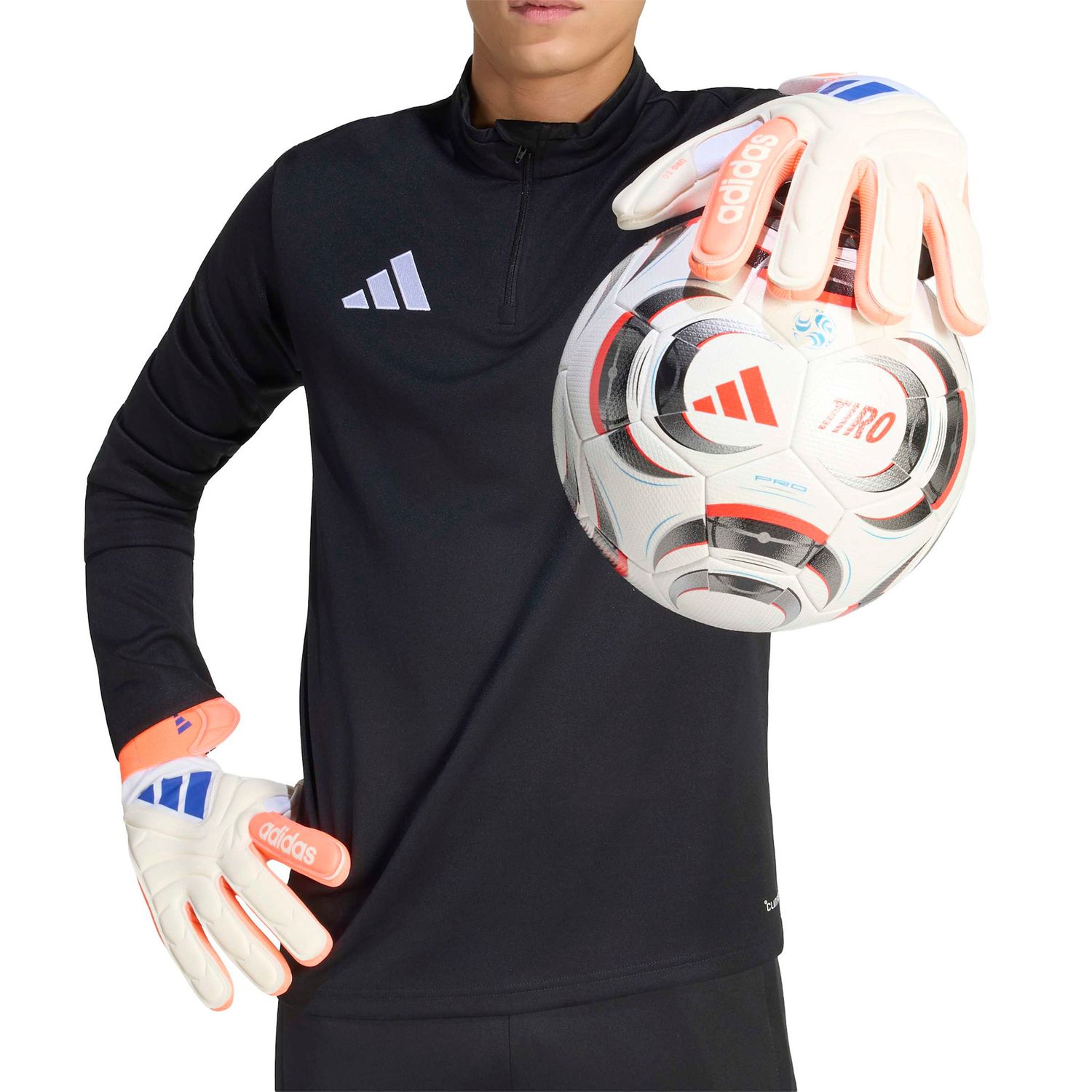 COPA LEAGUE GK GLOVES (WHITE/CORAL)
