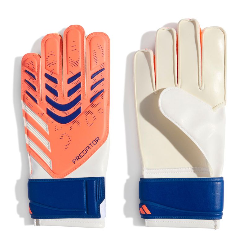 PREDATOR TRAINING GK GLOVES JR (CORAL/BLUE)