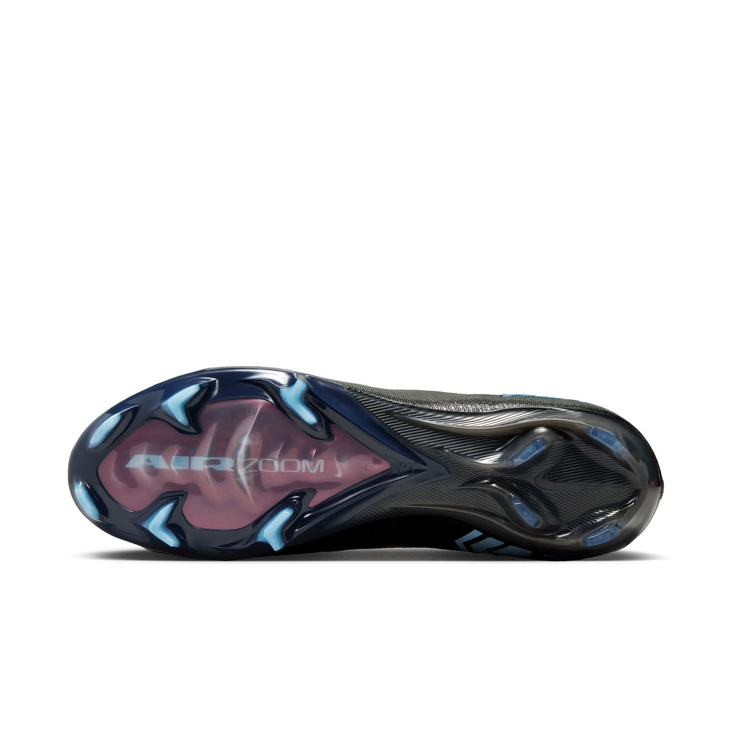 ZOOM MERCURIAL VAPOR 16 ELITE FG (BLACK/LIGHT BLUE)