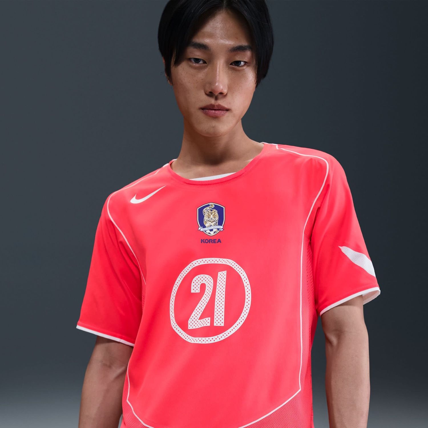 J S PARK KOREA REISSUE AUTHENTIC HOME JERSEY (RED)