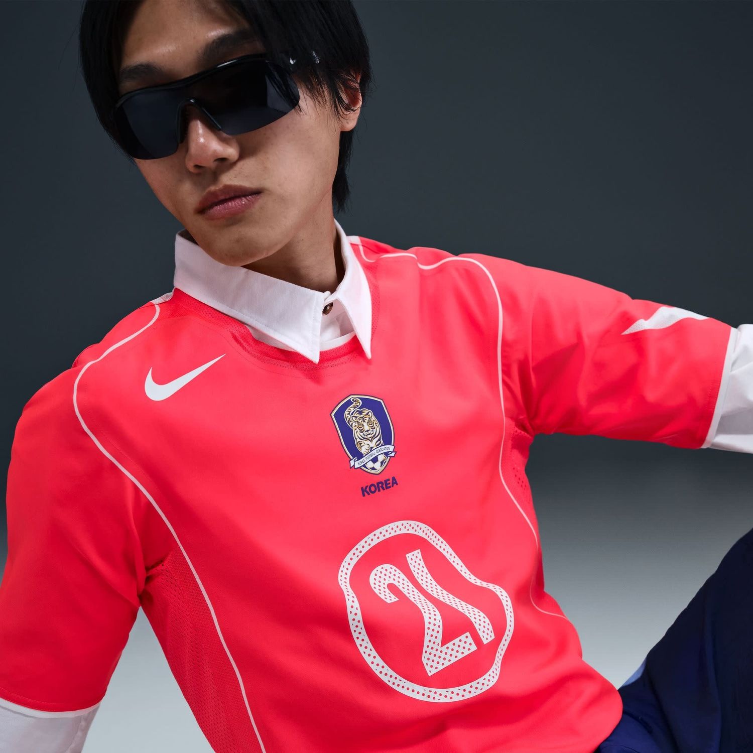 J S PARK KOREA REISSUE AUTHENTIC HOME JERSEY (RED)