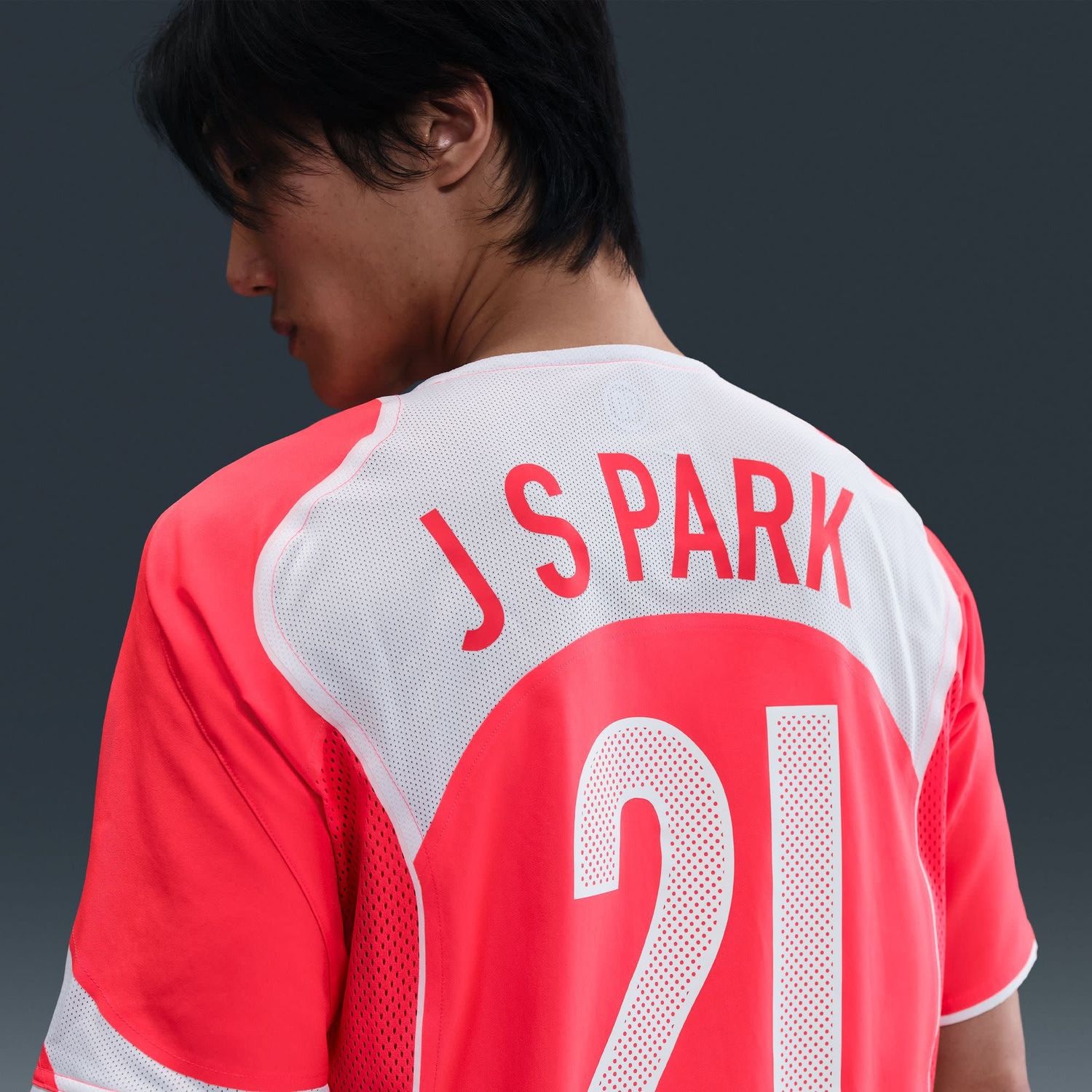 J S PARK KOREA REISSUE AUTHENTIC HOME JERSEY (RED)