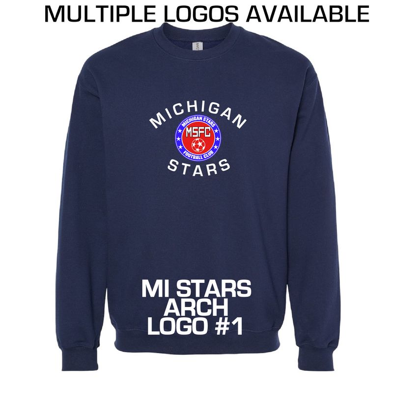 MI STARS CREW SWEATSHIRT (NAVY)