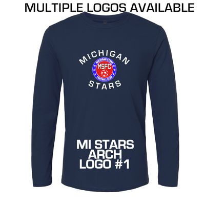 MI STARS SOFT LS TEE (NAVY)