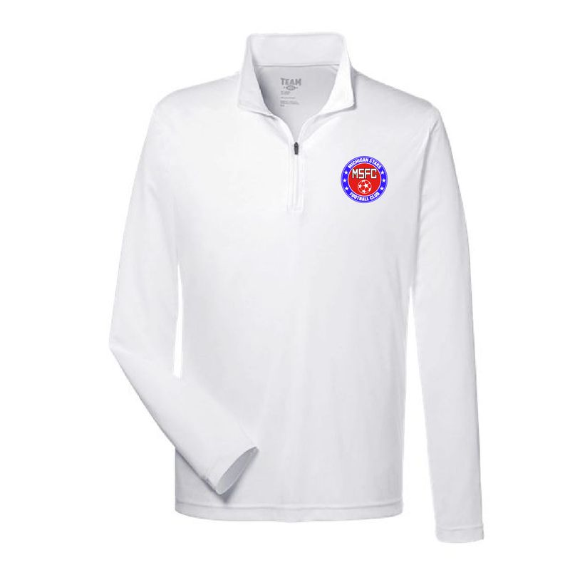 MI STARS PERFORMANCE 1/4 ZIP (WHITE)