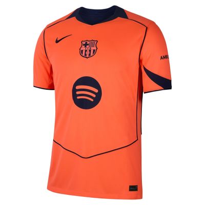 FC Barcelona Nike サッカーシャツ オレンジ Nike FC Barcelona 25/26 Third Jersey - SoccerWorld