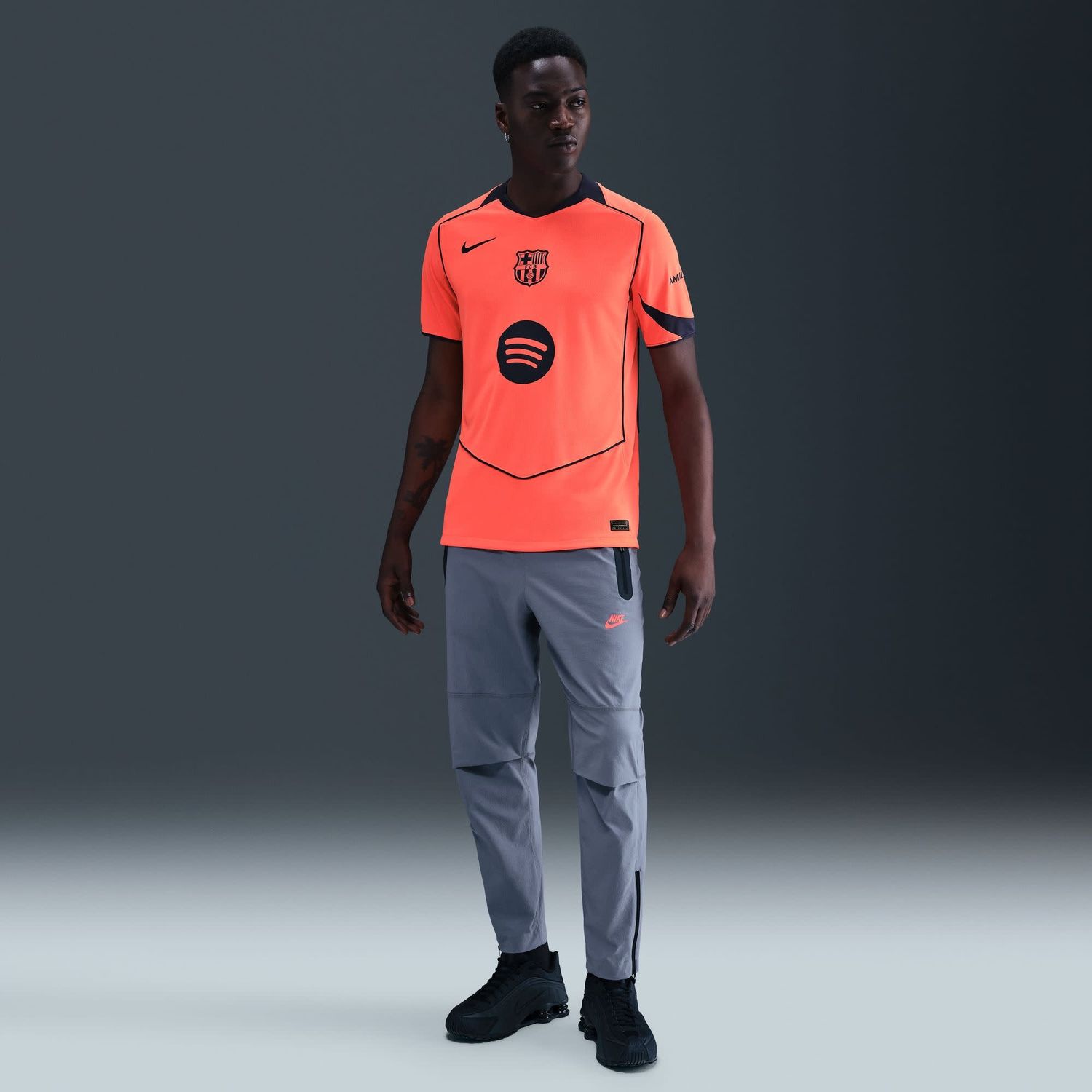 FC BARCELONA 25/26 THIRD JERSEY (ORANGE)