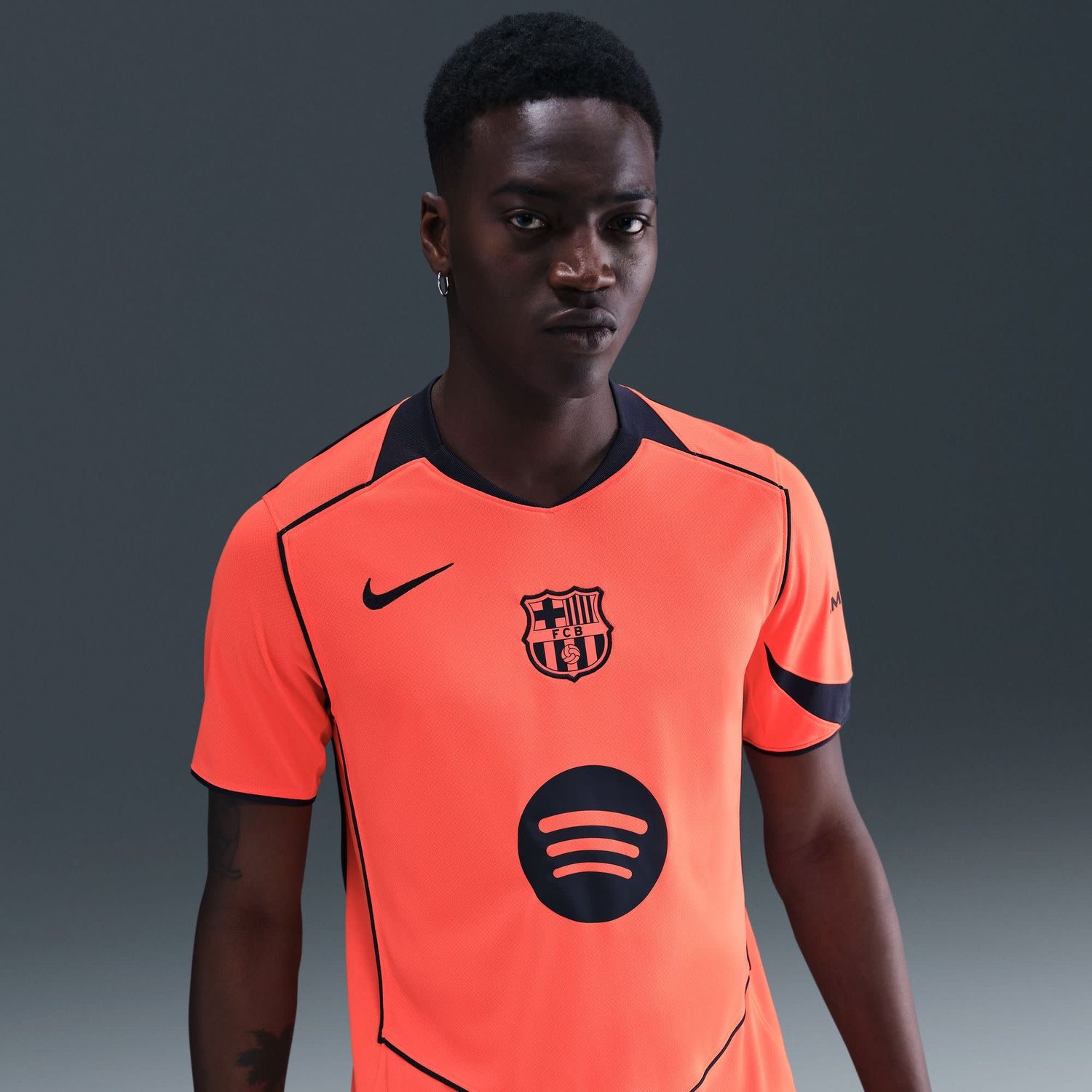 FC BARCELONA 25/26 THIRD JERSEY (ORANGE)