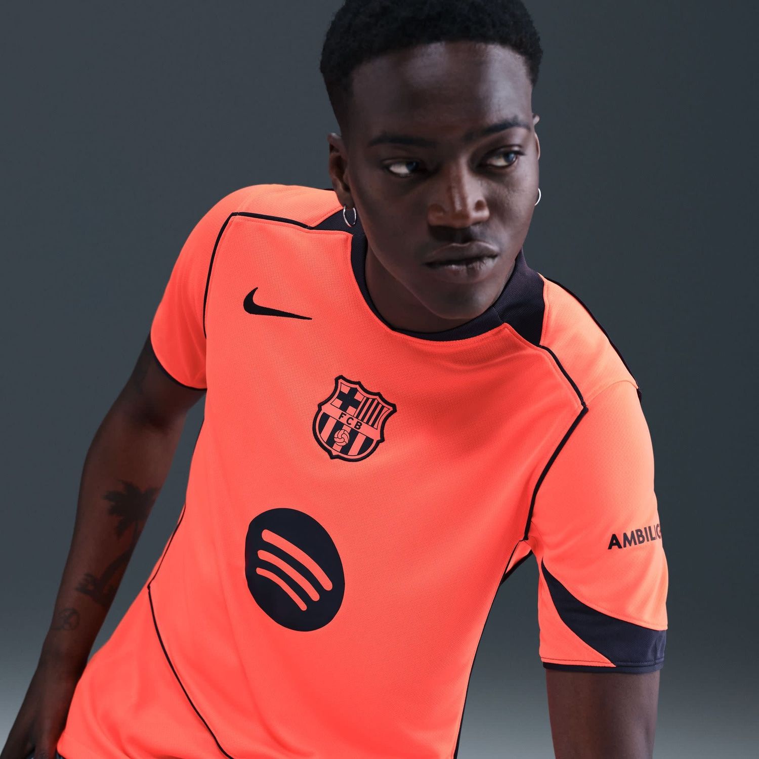 FC BARCELONA 25/26 THIRD JERSEY (ORANGE)