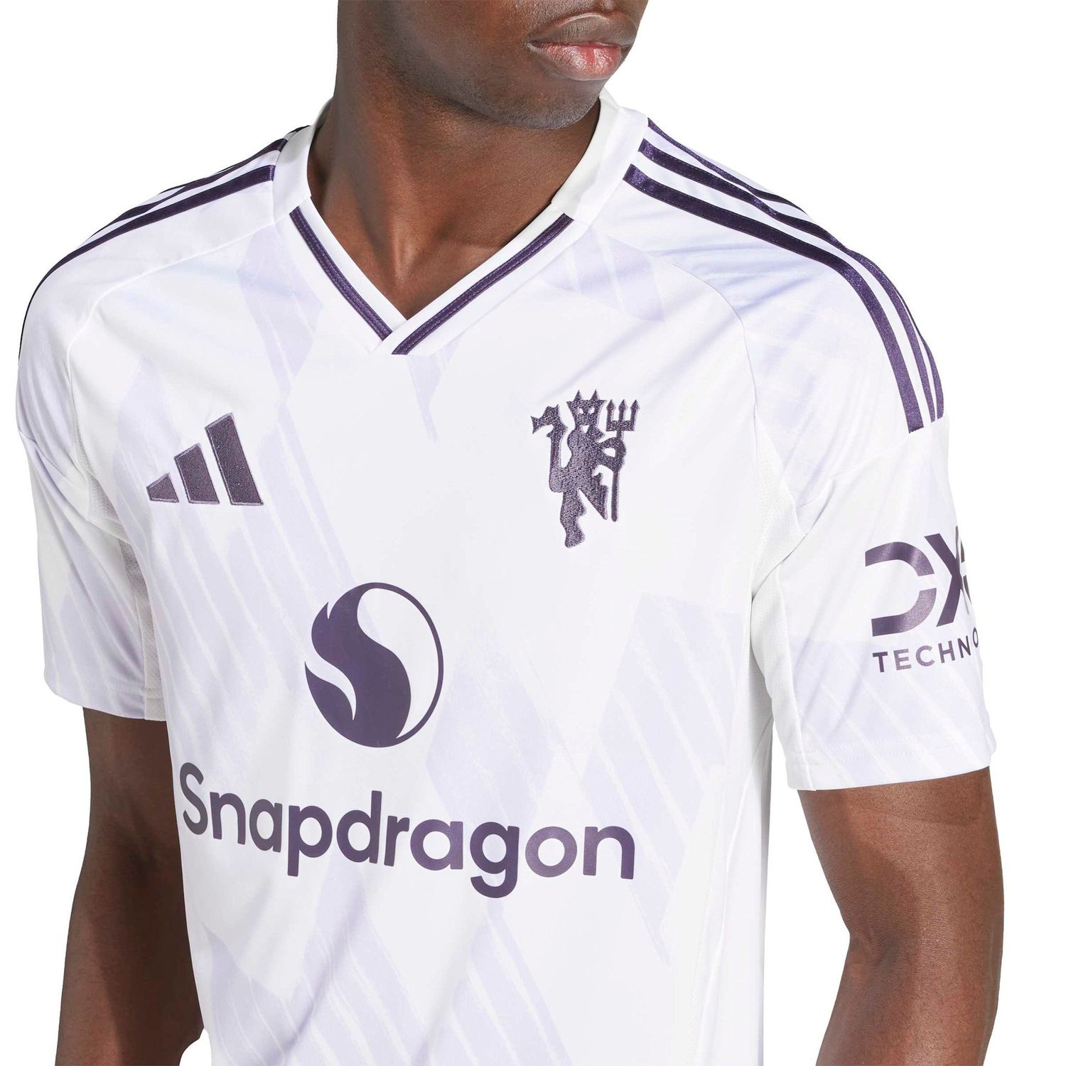 MANCHESTER UNITED 25/26 AWAY JERSEY (WHITE/PURPLE)