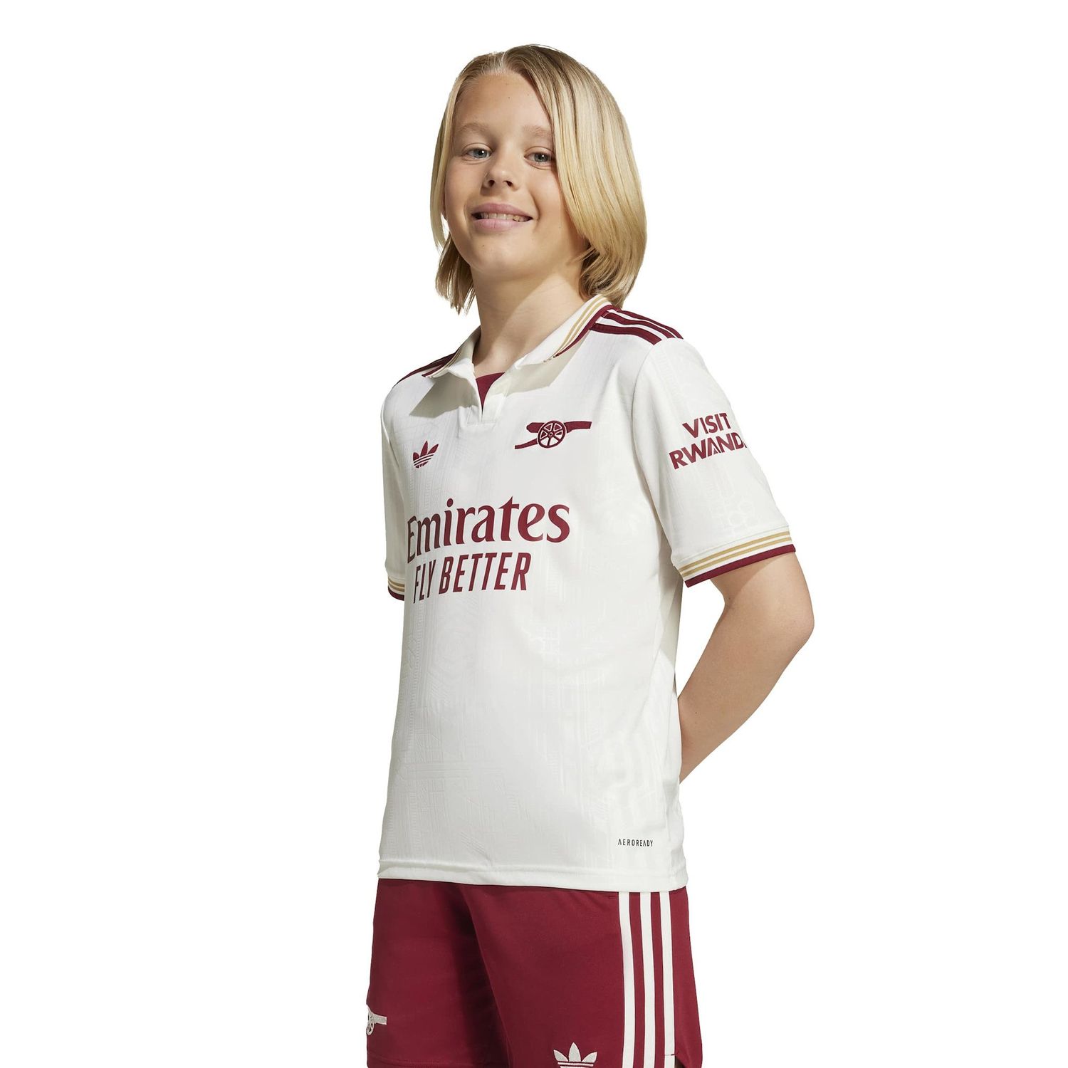 ARSENAL 25/26 THIRD JERSEY YOUTH (WHITE/RED)