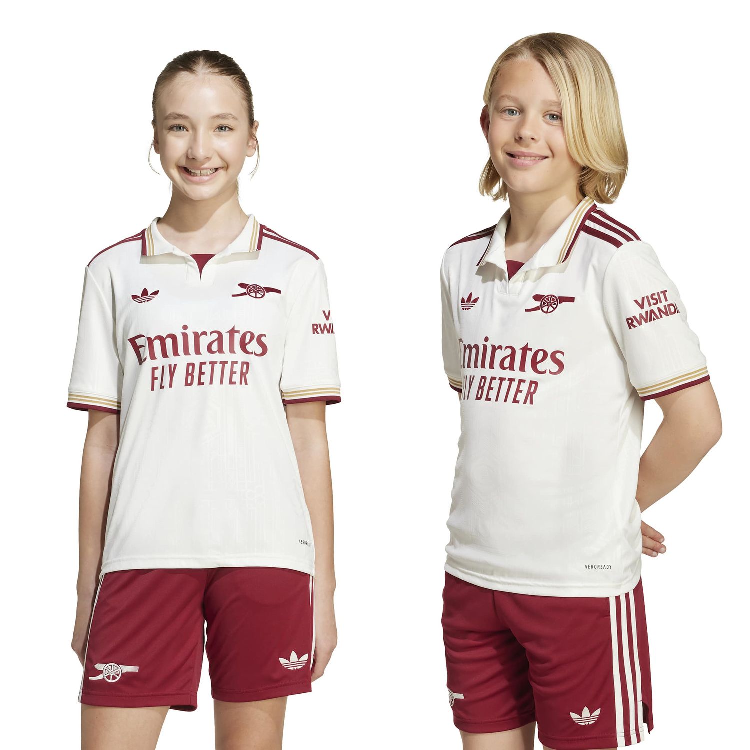 ARSENAL 25/26 THIRD JERSEY YOUTH (WHITE/RED)