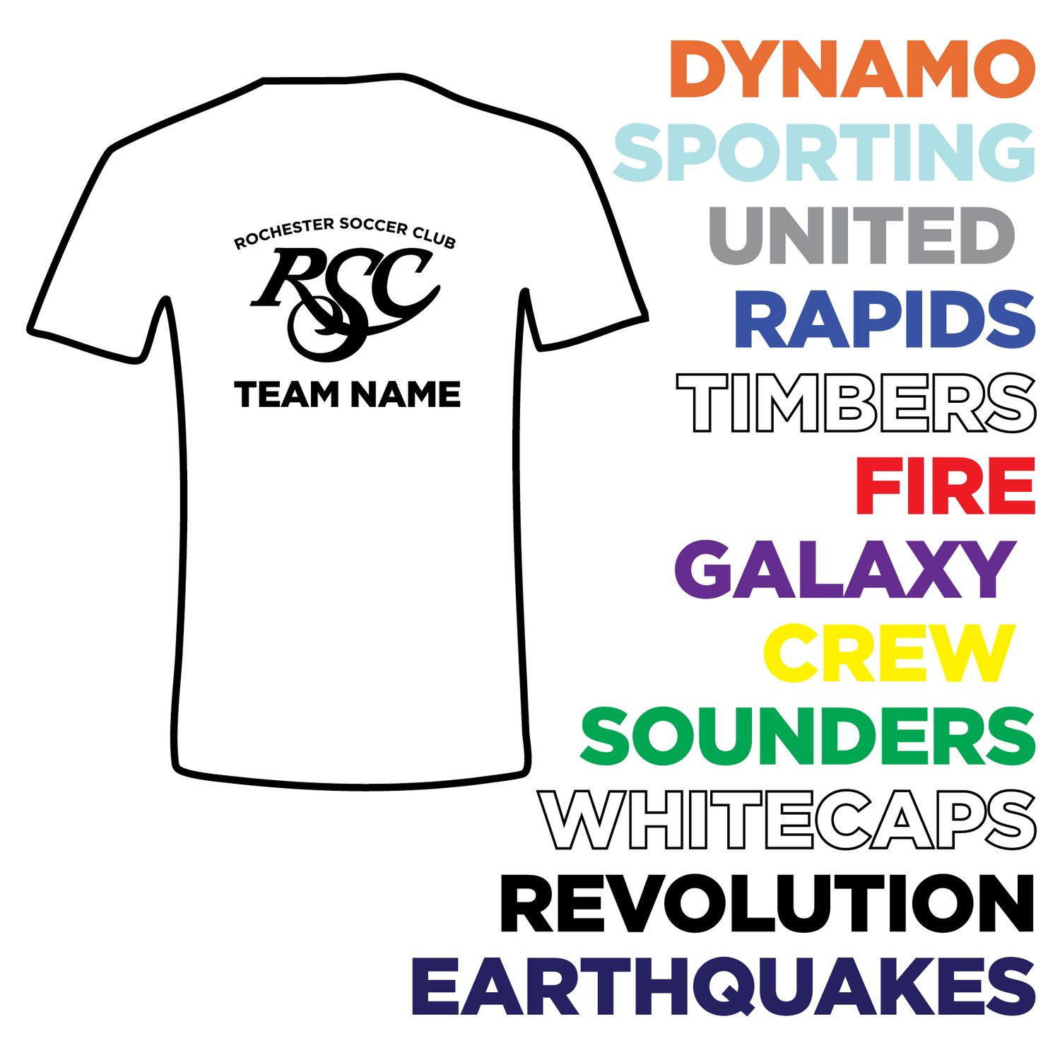 RSC REC SOFT TEE NAVY