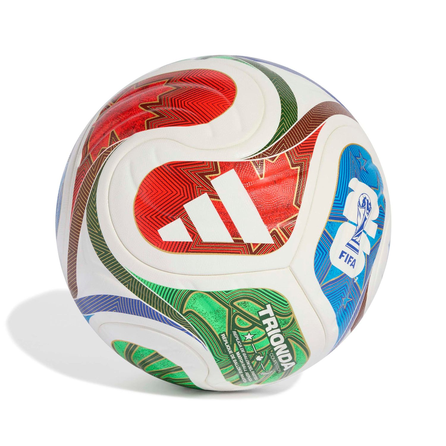 WORLD CUP 2026 TRIONDA COMPETITION BALL (RED/GREEN/BLUE)