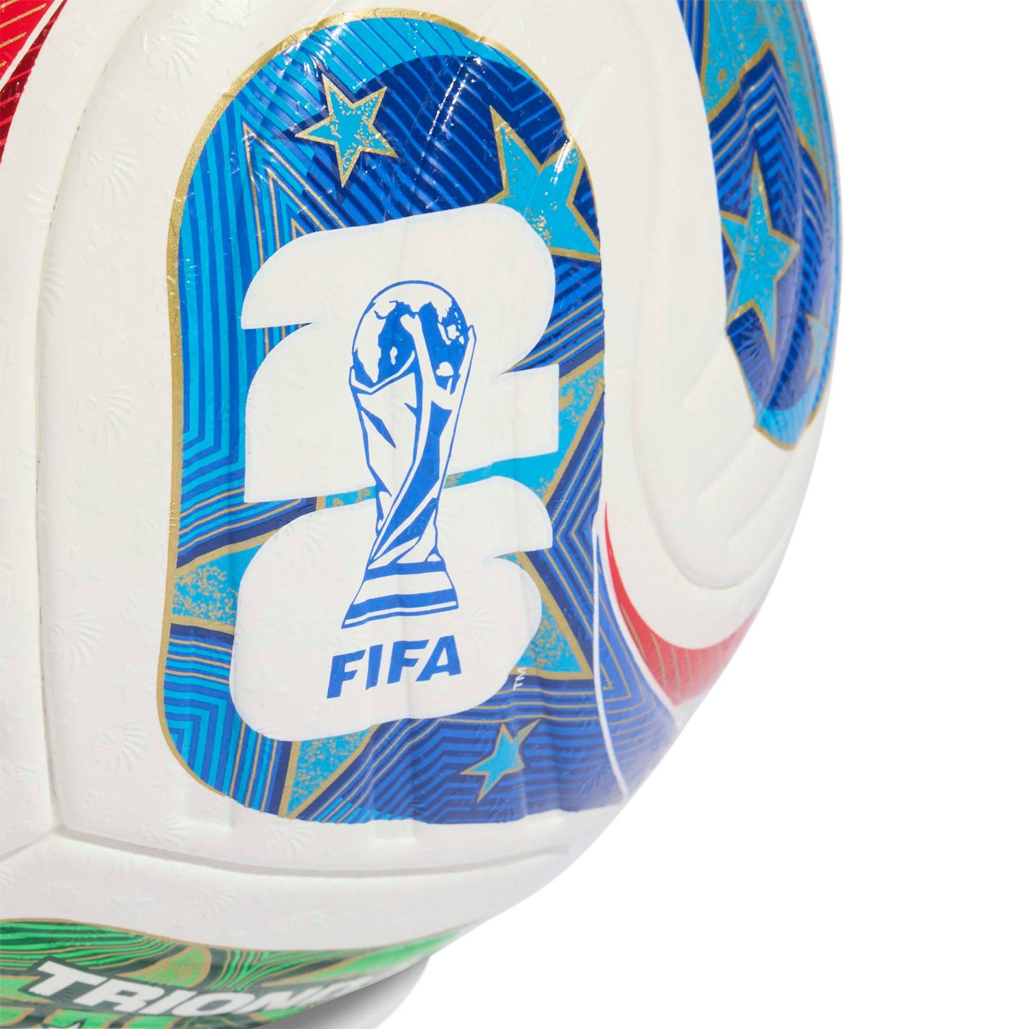 WORLD CUP 2026 TRIONDA PRO OFFICIAL MATCH BALL (RED/GREEN/BLUE)