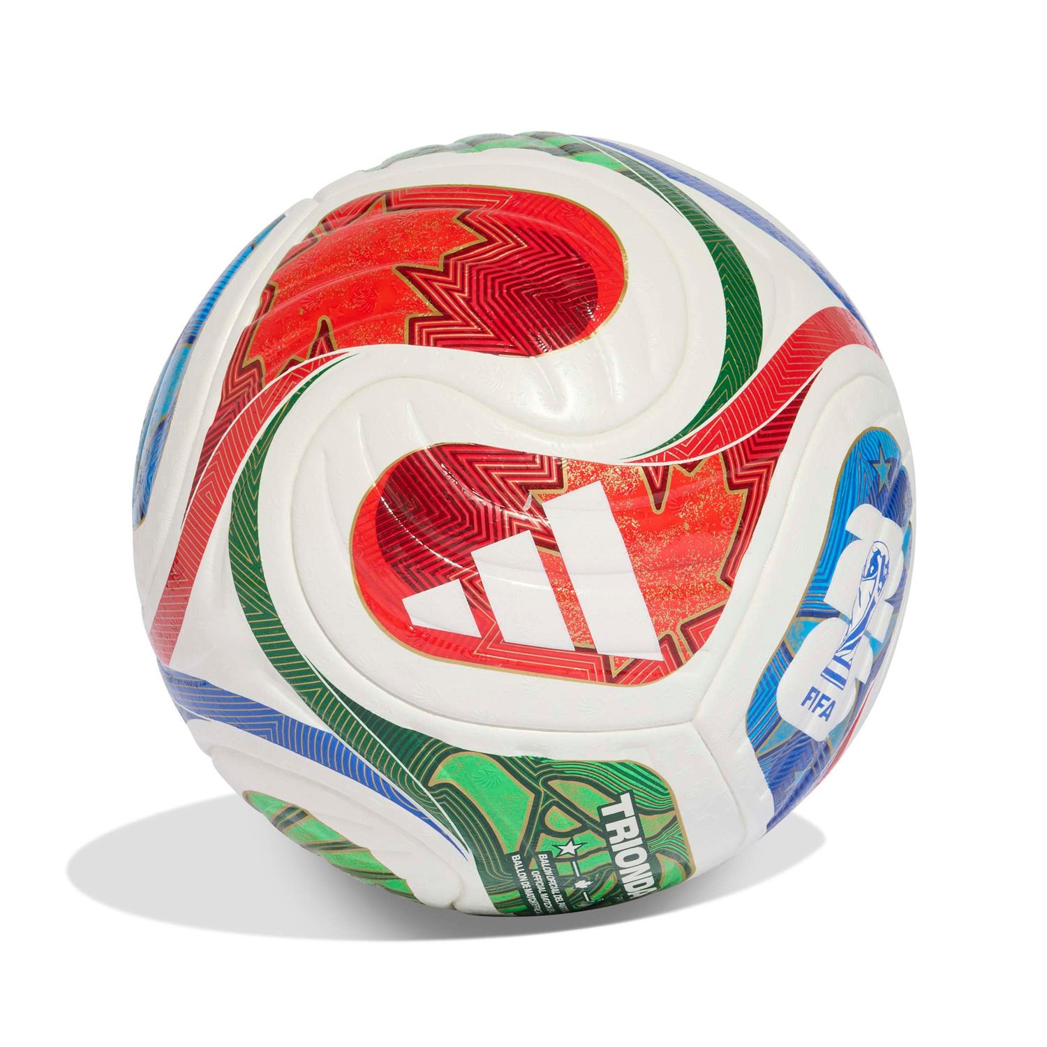 WORLD CUP 2026 TRIONDA PRO OFFICIAL MATCH BALL (RED/GREEN/BLUE)
