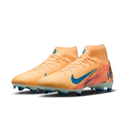 ZOOM MERCURIAL SUPERFLY 10 ACADEMY KM FG/MG (ORANGE/BLUE)