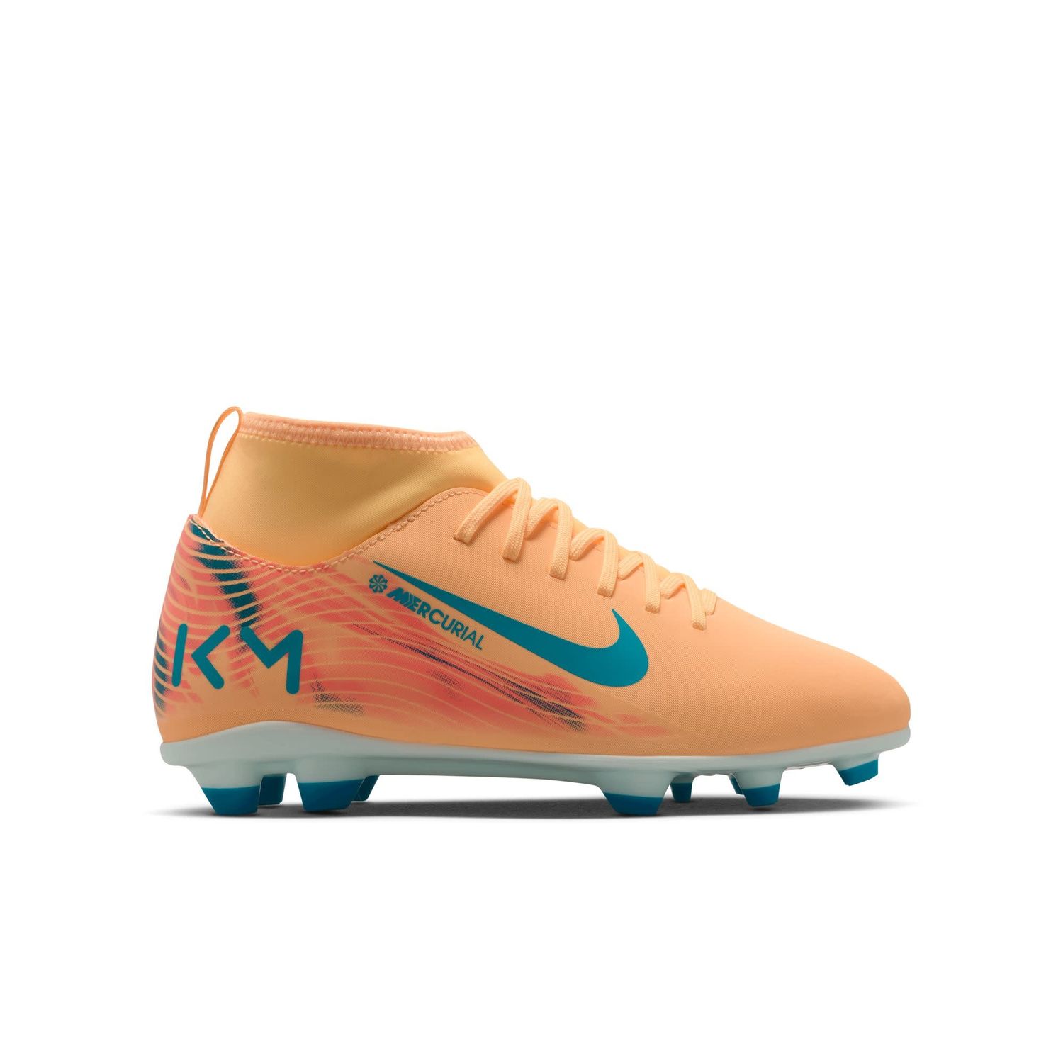 MERCURIAL SUPERFLY 10 CLUB KM FG/MG JR (ORANGE/BLUE)