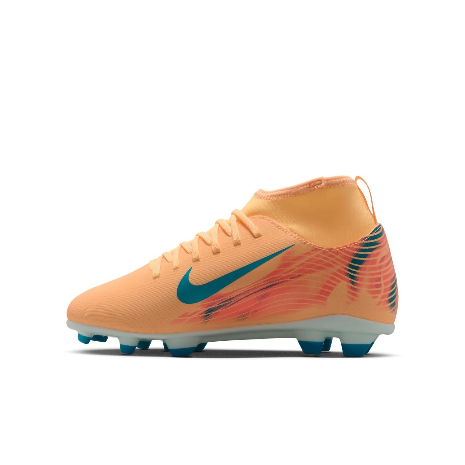 MERCURIAL SUPERFLY 10 CLUB KM FG/MG JR (ORANGE/BLUE)