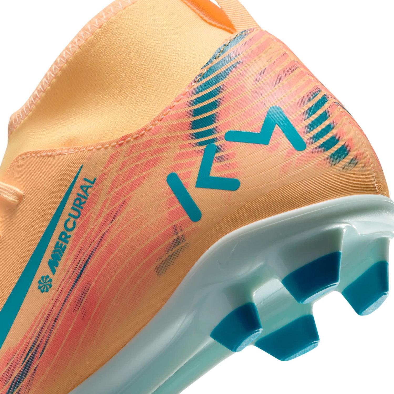 MERCURIAL SUPERFLY 10 CLUB KM FG/MG JR (ORANGE/BLUE)