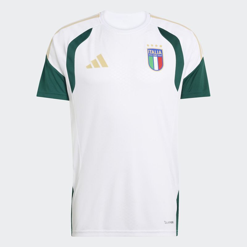 ITALY 2026 TIRO TRAINING JERSEY (WHITE/GREEN)