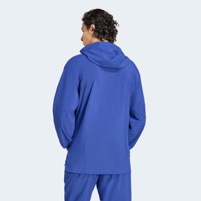 ITALY 2026 TIRO TRAVEL FULL ZIP WINDBREAKER JACKET (BLUE)