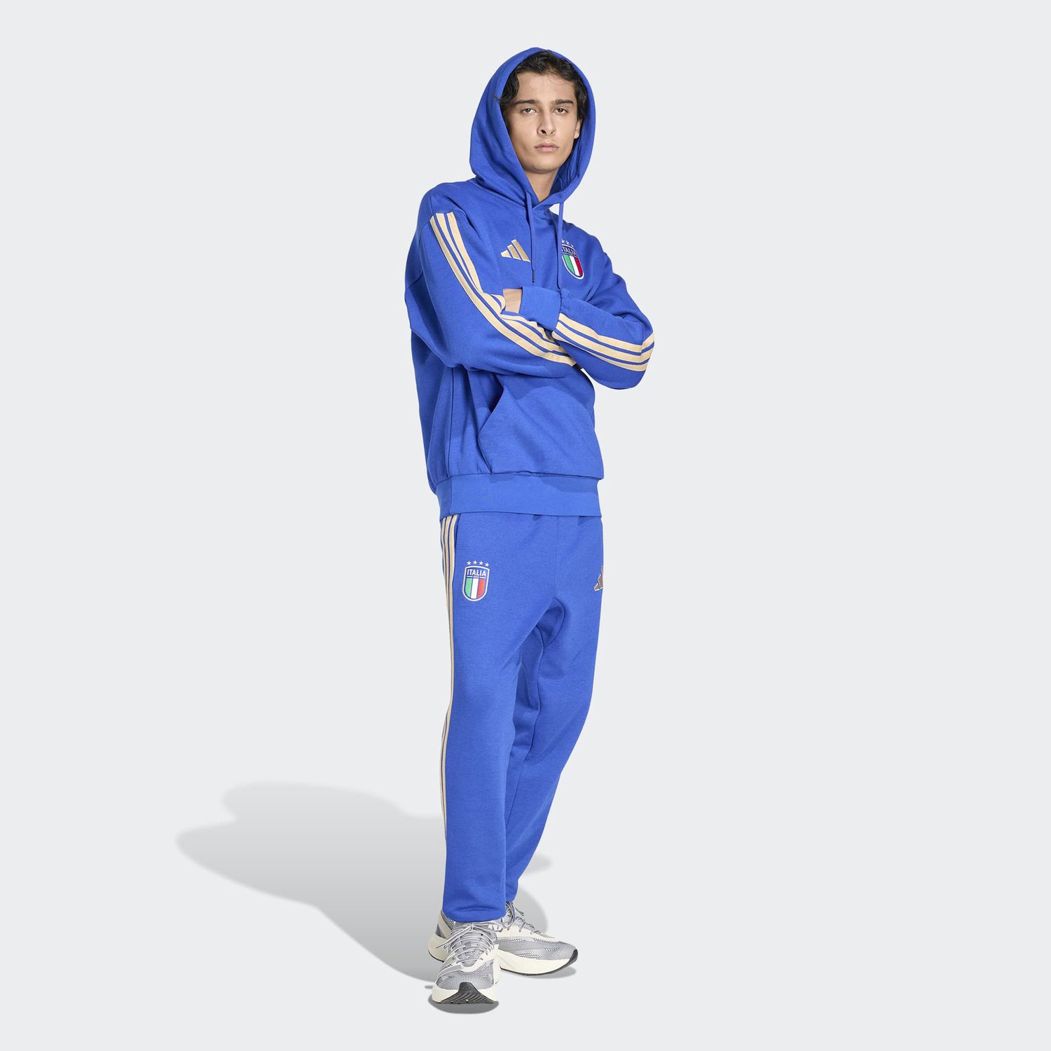 ITALY 2026 DNA FLEECE HOODIE (BLUE)