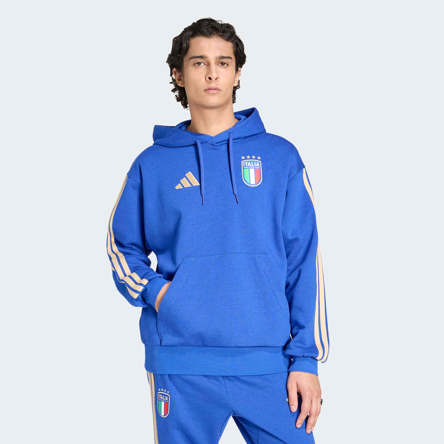 ITALY 2026 DNA FLEECE HOODIE (BLUE)