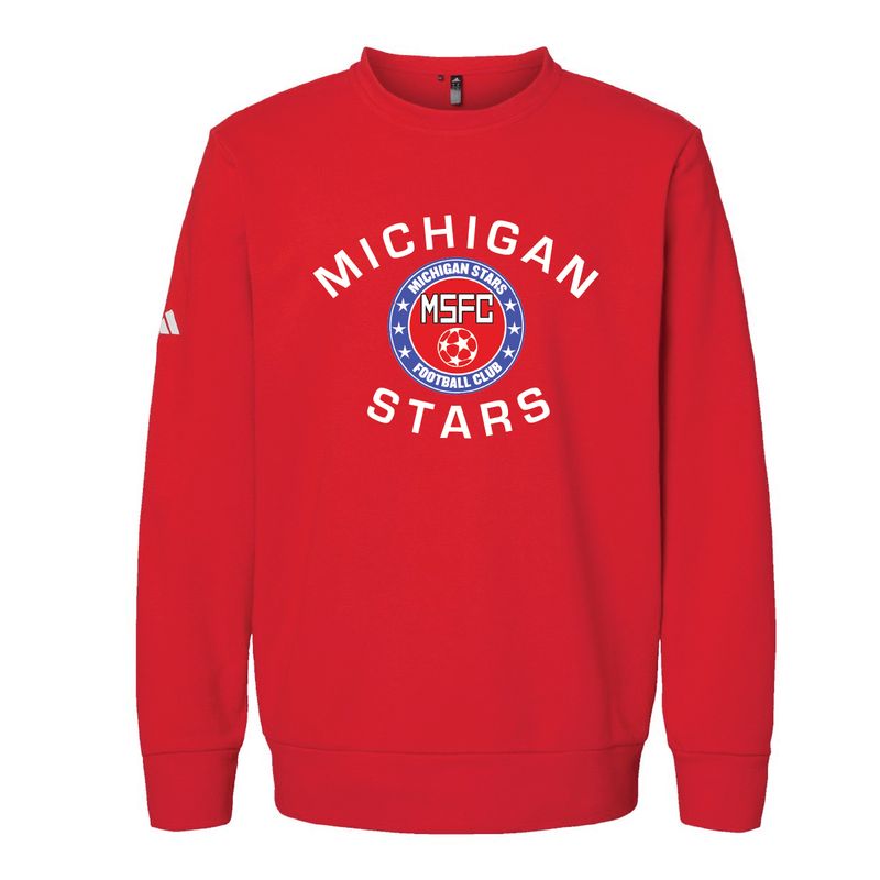 MI STARS ADI FLEECE CREW (RED)