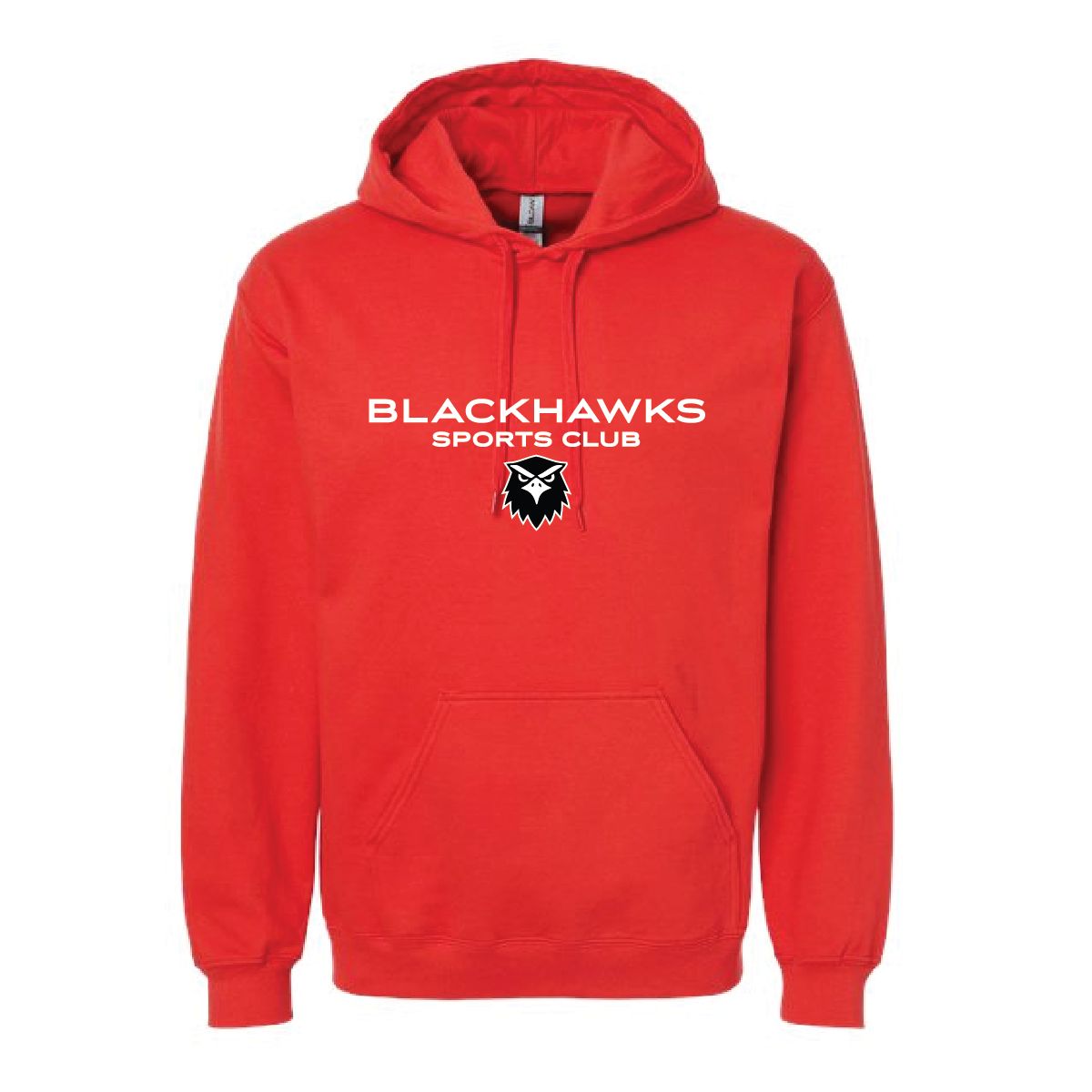 BLACKHAWKS LOGO HOODIE (RED)