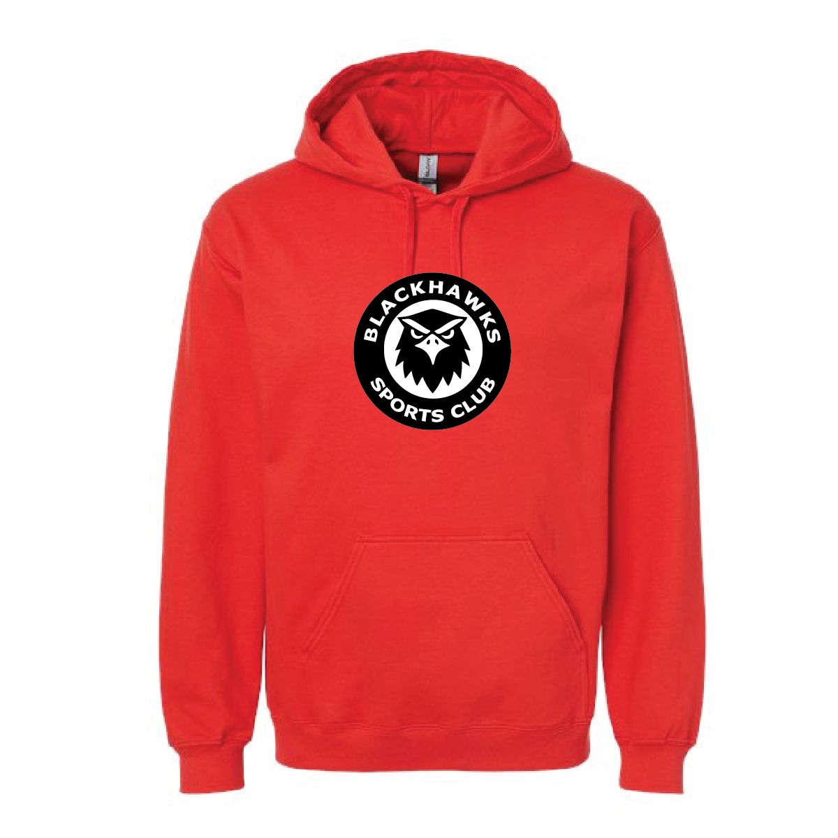 BLACKHAWKS LOGO HOODIE (RED)