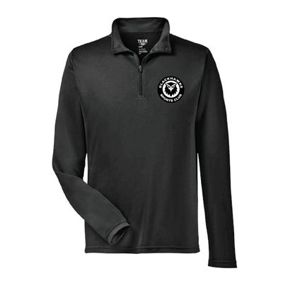 BLACKHAWKS PERFORMANCE 1/4 ZIP (BLACK)