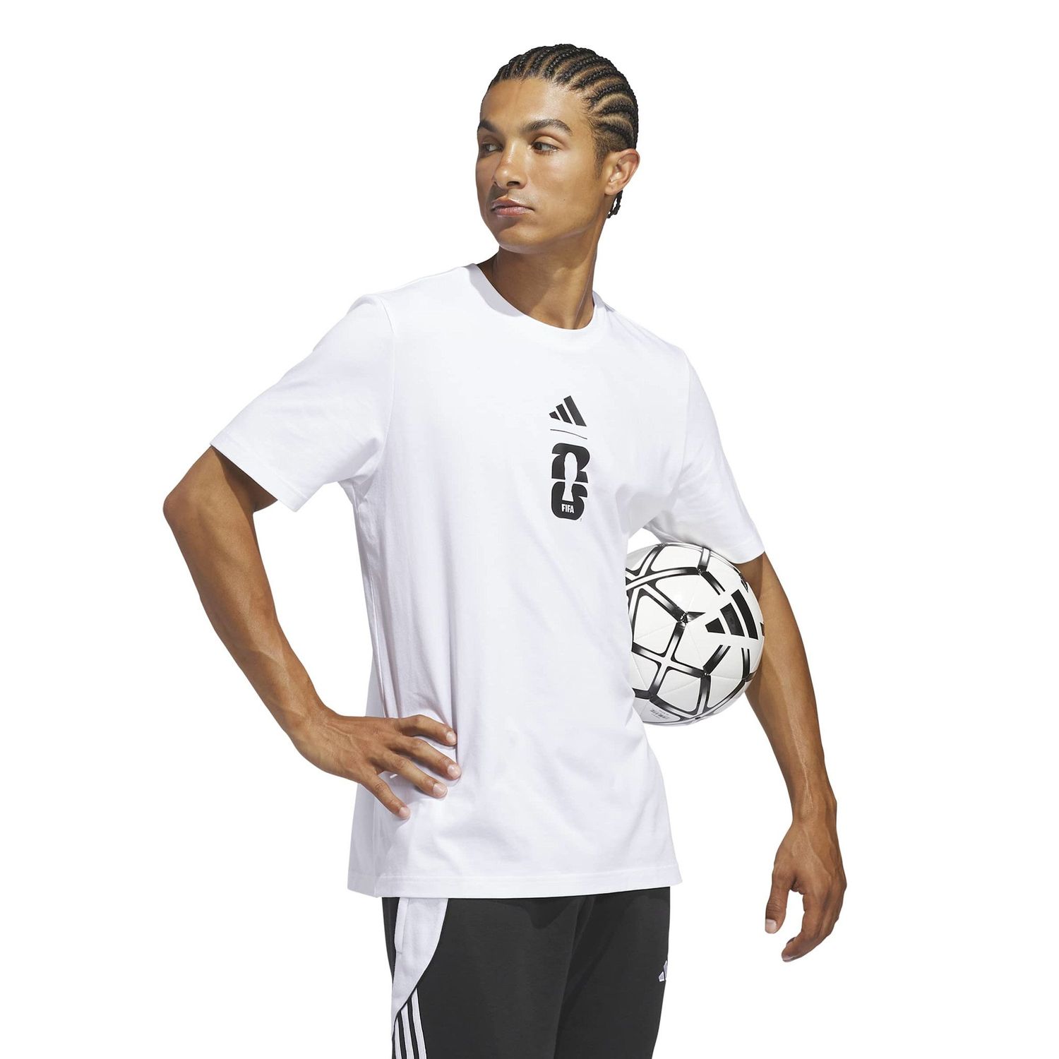 WORLD CUP 2026 MATCH BALL GRAPHIC TEE (WHITE)
