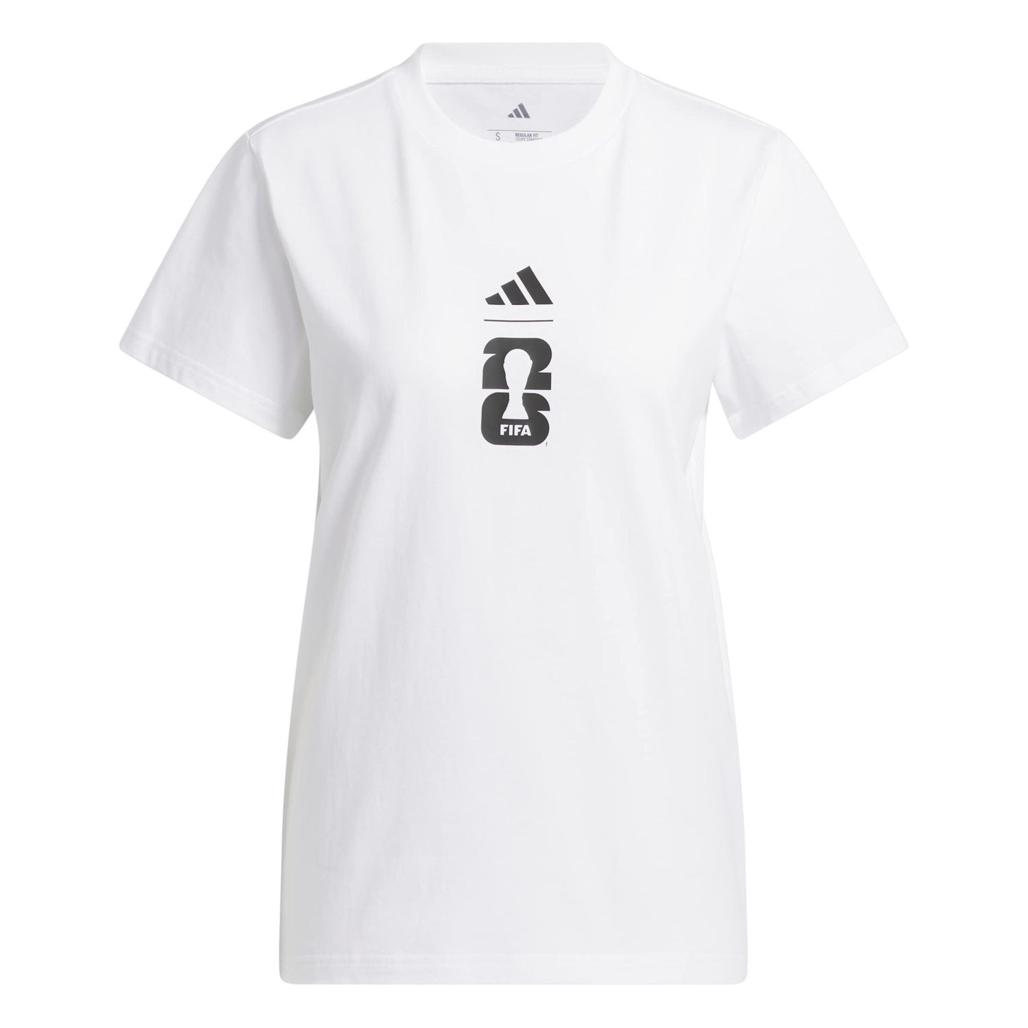 WORLD CUP 2026 MATCH BALL GRAPHIC TEE WOMEN (WHITE)
