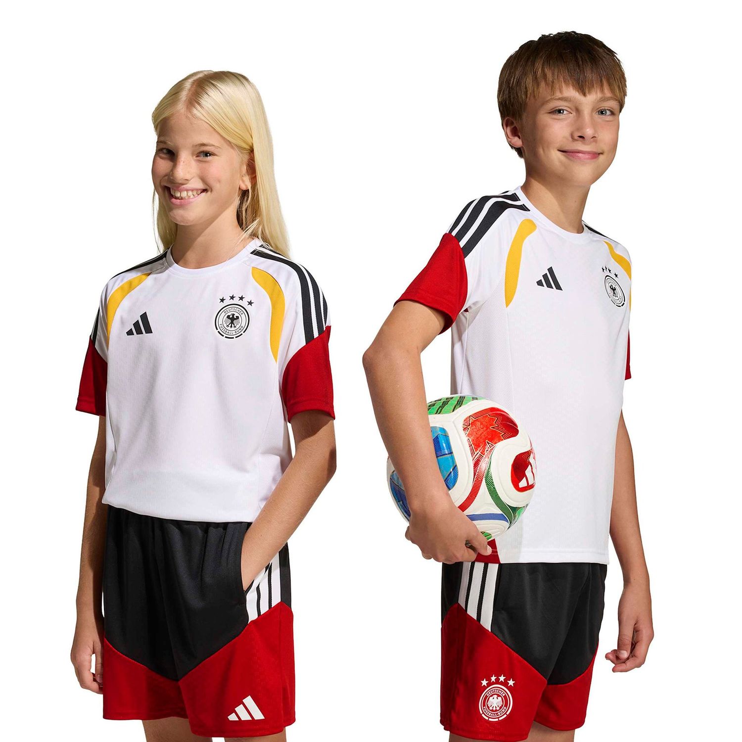 GERMANY 2026 TIRO TRAINING JERSEY YOUTH (WHITE)