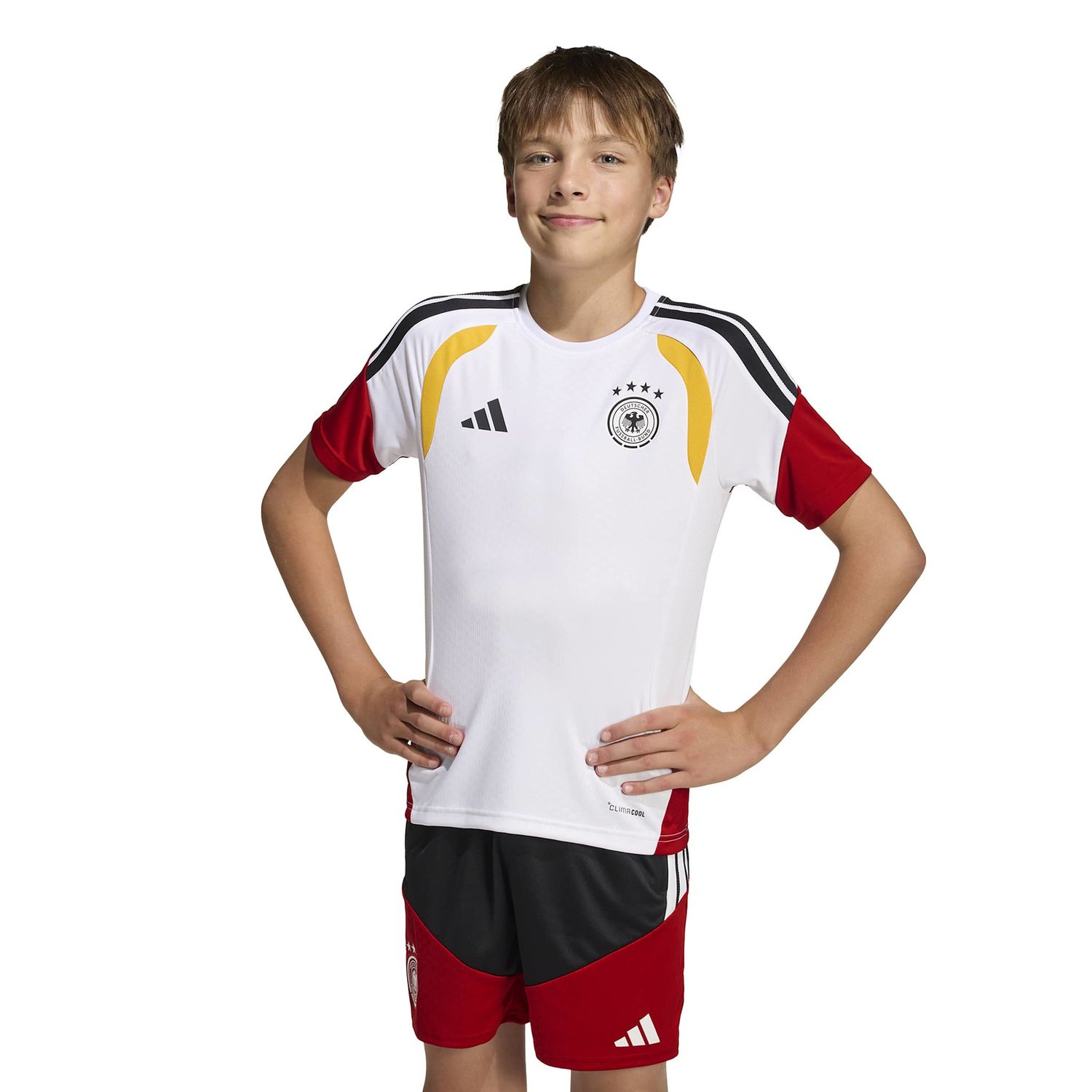 GERMANY 2026 TIRO TRAINING JERSEY YOUTH (WHITE)