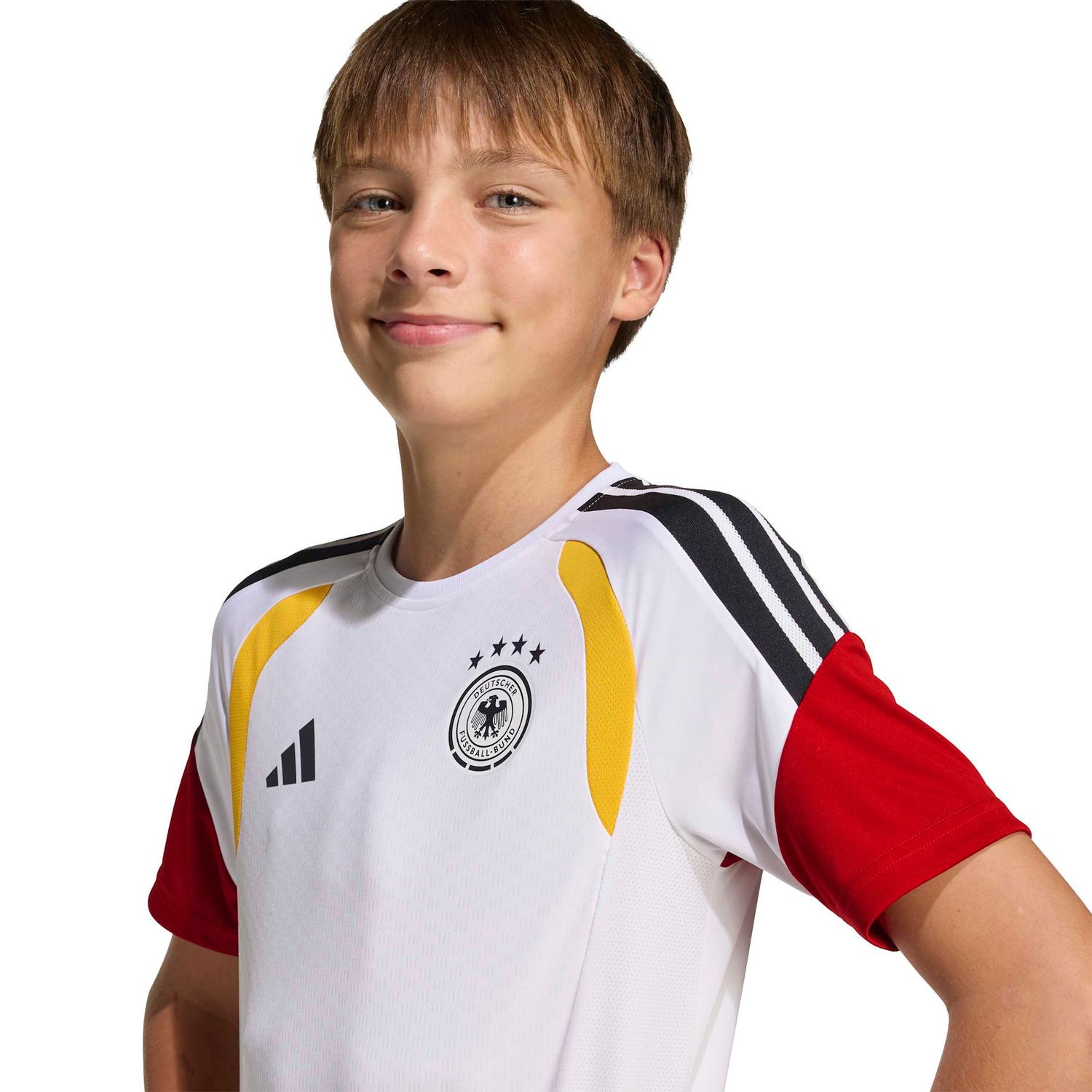 GERMANY 2026 TIRO TRAINING JERSEY YOUTH (WHITE)