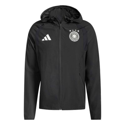 GERMANY 2026 TIRO TRAVEL FULL ZIP WINDBREAKER (BLACK)